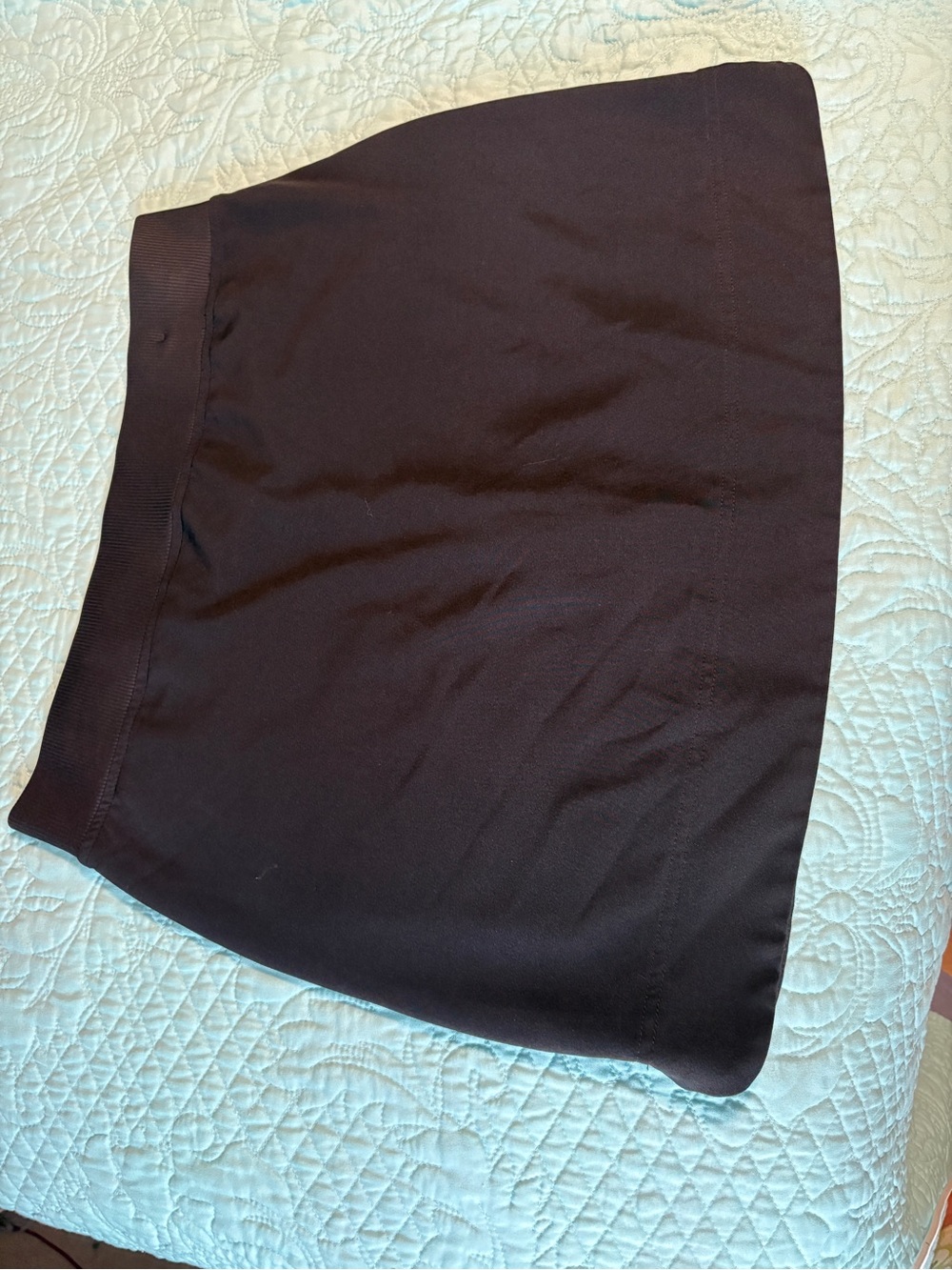32 Degrees Cool Black Athletic Golf Tennis Skort Built-In Shorts Pockets Size M